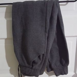 Grey joggers